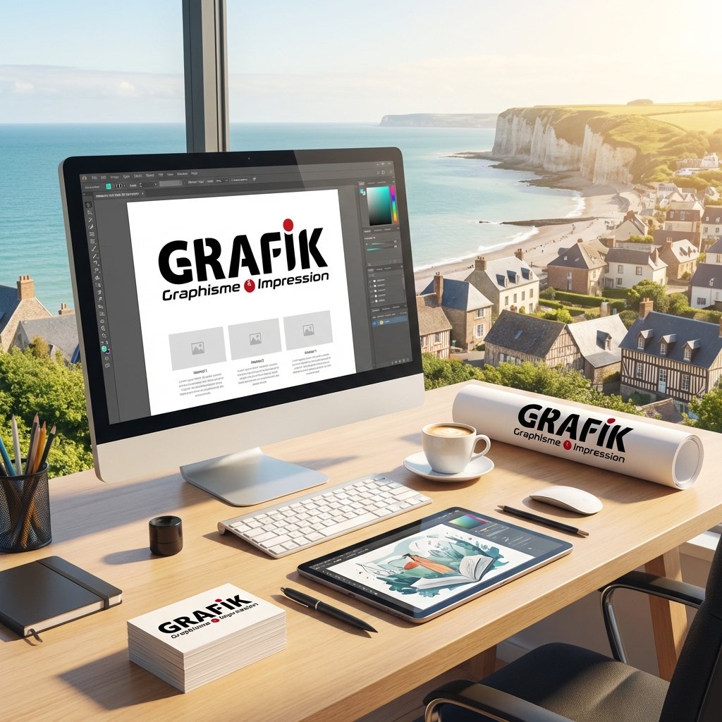Le graphisme et l&rsquo;impression web en Seine-Maritime (76) : Explorez Grafik Normandie