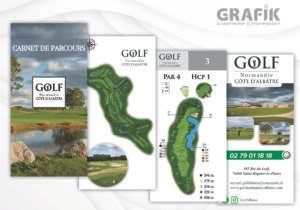 Golf Normandie brochure parcours